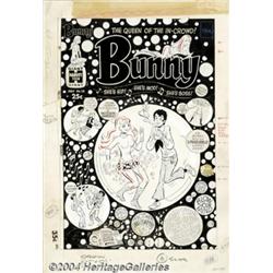 Hy Eisman - Original Cover Art for Bunny #10 (Harvey, 1969).