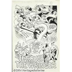Ramona Fradon &amp; Sergio Aragones - Original Art for The Amazing World of DC Comics #10, Comple