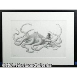 Frank Frazetta - Original Art Illustration (1993).