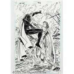 Jackson Guice and Denis Rodier - Original Art for Action Comics #704, page 16 (DC, 1994).