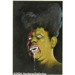 H. B. Harris - Original Cover Art for Creepy 1969 Yearbook (Warren, 1969).