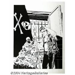 Tony Harris - Original Starman Illustration (1995).