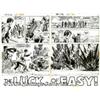 Image 1 : Russ Heath - Original Art for Our Army at War #249, Complete 14-page Story "The Luck of Easy" (DC