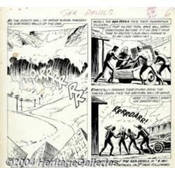 Russ Heath - Original Art for Sea Devils #10, page 6 (DC, 1962).