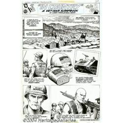 Russ Heath - Original Art for Unknown Soldier #211, Complete 6-page Story, "In Country" (DC, 1978