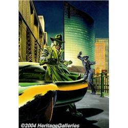 Gale Heimbach - Original Cover Art for Green Hornet #13 (Now Comics, 1990).