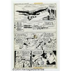 Tenny Henson and Bob Smith with Kurt Schaffenberger - Original Art for Shazam #32, pages 2 and 5
