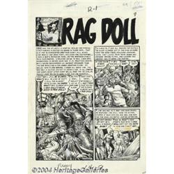 Graham Ingels - Original Art for Piracy #5, page 1 (EC, 1955).