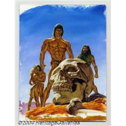 Joe Jusko - Original Art for Tarzan Trading Card (undated).