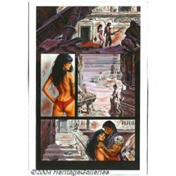 Joe Jusko - Original Art for Vampirella: Blood Lust #1 page 15 (Harris, 1997).