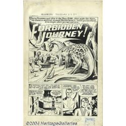 Jack Kirby - Original Art for Alarming Tales #4, Complete 5-page Story "Forbidden Journey" (Harve
