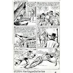 Jack Kirby and Dick Ayers - Original Art for Two-Gun Kid #58, page 2 (Marvel, 1961).