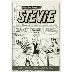 Warren Kremer (Attributed) - Original Cover Art for Stevie #1 (Mazie, 1952).