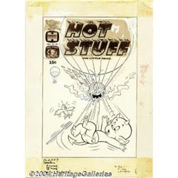 Warren Kremer - Original Cover Art for Hot Stuff #105 (Harvey, 1965).
