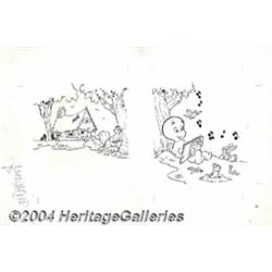 Warren Kremer - Original Art for a Childrens Casper Book (Harvey, 1970s).