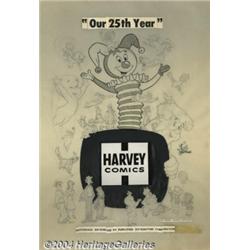 Warren Kremer - Original Art for Harvey House Ad (Harvey, 1977).