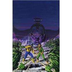 Bob Larkin - Original Cover Art for Powerman #75 (Marvel, 1981).