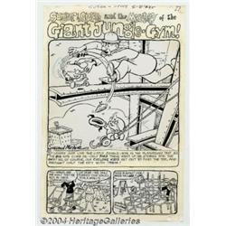 Sheldon Mayer - Original Art for Sugar and Spike #85, Pages 1, 15 and 17 (DC, 1974).