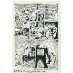 Val Mayerik - Original Art for Fear #15, page 9 (Marvel, 1970).