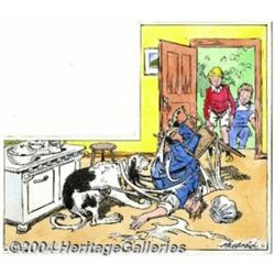 Clifford McBride - Original Comic Strip Art "Napoleon" (LaFave Syndication, 1939).