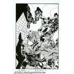 Shawn McManus - Original Art for Daredevil #351, Cover and Complete 22-page Story, "Helping Hands