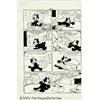 Image 1 : Otto Messmer - Original Art for Felix the Cat #13, Complete 12-page Story "Felix Has a Blowout" (