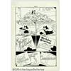 Image 2 : Otto Messmer - Original Art for Felix the Cat #13, Complete 12-page Story "Felix Has a Blowout" (