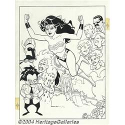 Kevin Nolan - Original Wonder Woman Illustration (DC, undated).