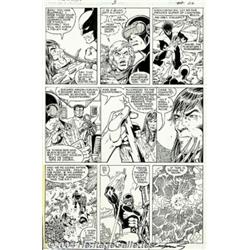 George Perez and Terry Austin - Original Art for X-Men Annual #3, page 26 (Marvel, 1979).