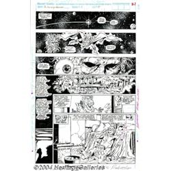 George Perez and Joe Rubinstein - Original Art for The Infinity Gauntlet #2, page 21 (Marvel, 199