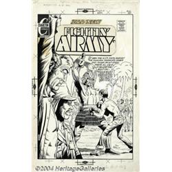Don Perlin - Original Cover Art for Fightin' Army #106 (Charlton, 1972).