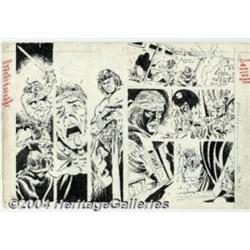 Mike Ploog and Allen Milgrom - Original Art for Kull the Conqueror #13, page 2 and 3 (Marvel, 197