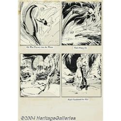 Alex Raymond - Production Art for Flash Gordon Big Little Book (undated).
