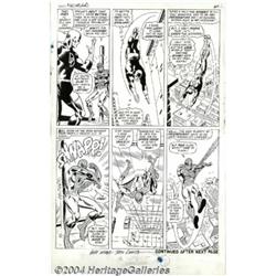 John Romita Sr. and Frank Giacoia - Original Art for Daredevil #16, page 16 (Marvel, 1966).