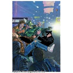 Scott Sava - Original Illustration, Green Hornet and Kato (circa 1990s).