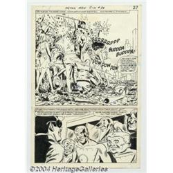 Mike Sekowsky - Original Art for Metal Men #34, page 20 (DC, 1968).