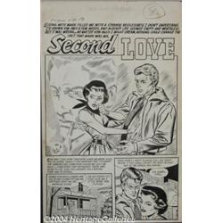 Mike Sekowsky and Jack Abel - Original Art for Hi-School Romance #1, Complete 6-page Story, "Seco