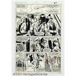 Bill Sienkiewicz and Klaus Janson - Original Art for Moon Knight #7, page 11 (Marvel, 1981).