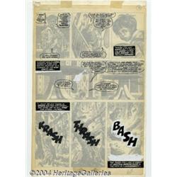 Walt Simonson and Alfredo Alcala - Original Art for Rampaging Hulk, Group of 2 pages (Marvel, 197