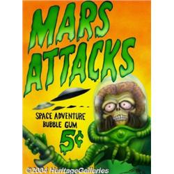 Smith - Original Illustration, "Mars Attacks" (1996).