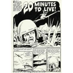 Jack Sparling, Bob Powell (attributed) and Jack Katz (attributed) - Original Art for War Battle #