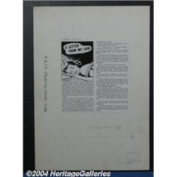 Jack Sparling, Bob Powell, Bill Draut (Attributed) - Complete Original Art for True Bride-To-Be R