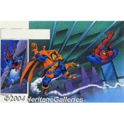 Ken Steacy - Original Spider-Man Illustration (1996).