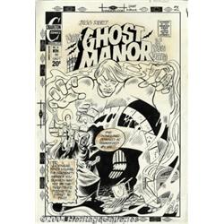 Tom Sutton - Original Cover Art for Ghost Manor #8 (Charlton, 1972).