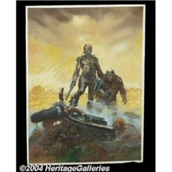 Arthur Suydam - Original Cover Painting for The New Adventures of Cholly and Flytrap: Till Death