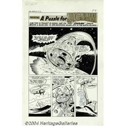 Tony Tallarico - Original Art for Jigsaw (Big Hero Adventures) #1, Complete Stories, Group of 2 (