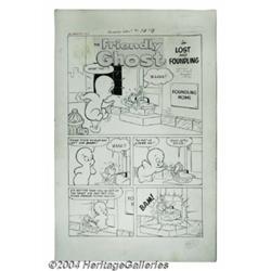 Martin Taras, Howard Post, Sid Couchy, et al - Original Art for The Friendly Ghost Casper #1, Com