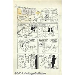 Martin Taras (Attributed) - Original Art Complete Three Page Story for Little Audrey #26, "Casper