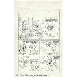 Marty Taras (attributed) - Original Art for Harvey Comics Hits #62 - Paramount Animated Comics #2