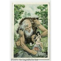 John Totleben - Original Fantasy Painting (1980).